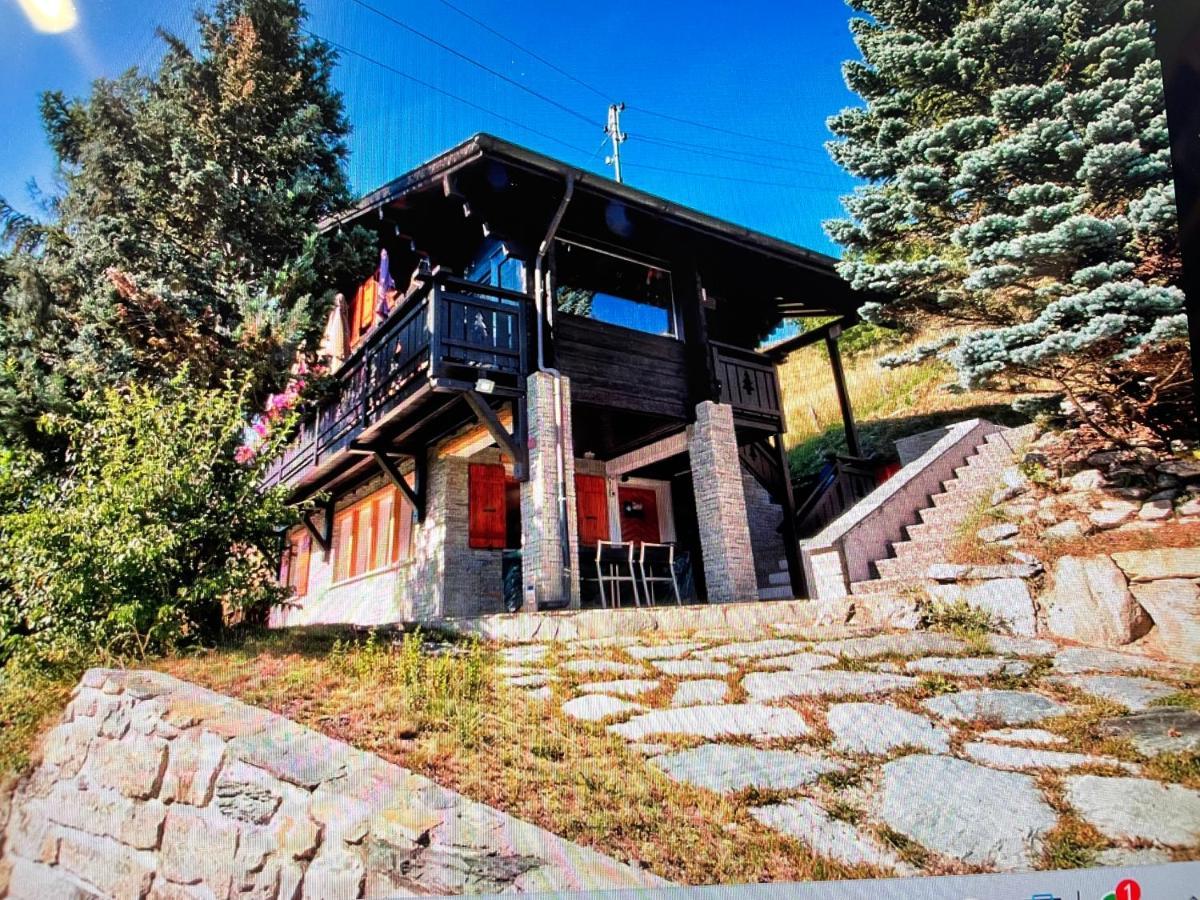 Chalet Edelweiss A Saint-Martin, Val D'Herens Exteriér fotografie