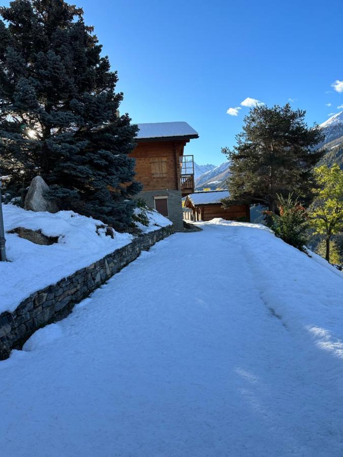 Chalet Edelweiss A Saint-Martin, Val D'Herens Exteriér fotografie